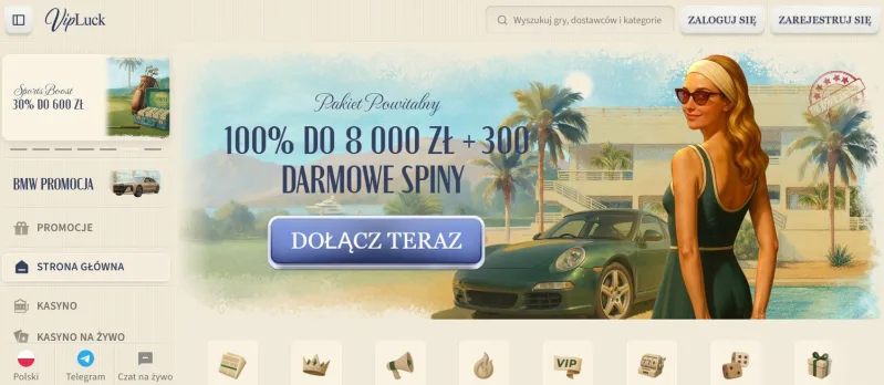 VipLuck - nowe kasyno online