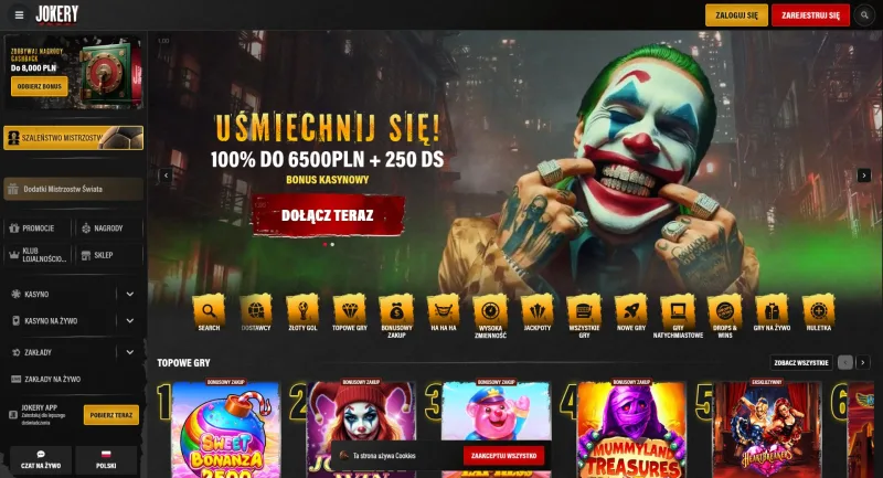Jokery kasyno online opinie